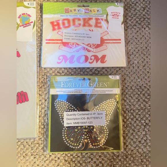 New! Iron ons transfers.  Get all in picture! - Picture 3 of 3